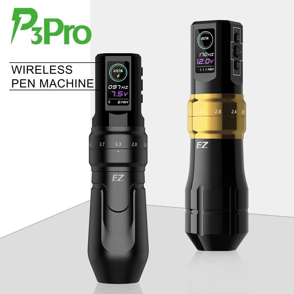 دستگاه تتو پن بیسیم ایزد P3 Pro — EZ P3 Pro با ۶ کورس
