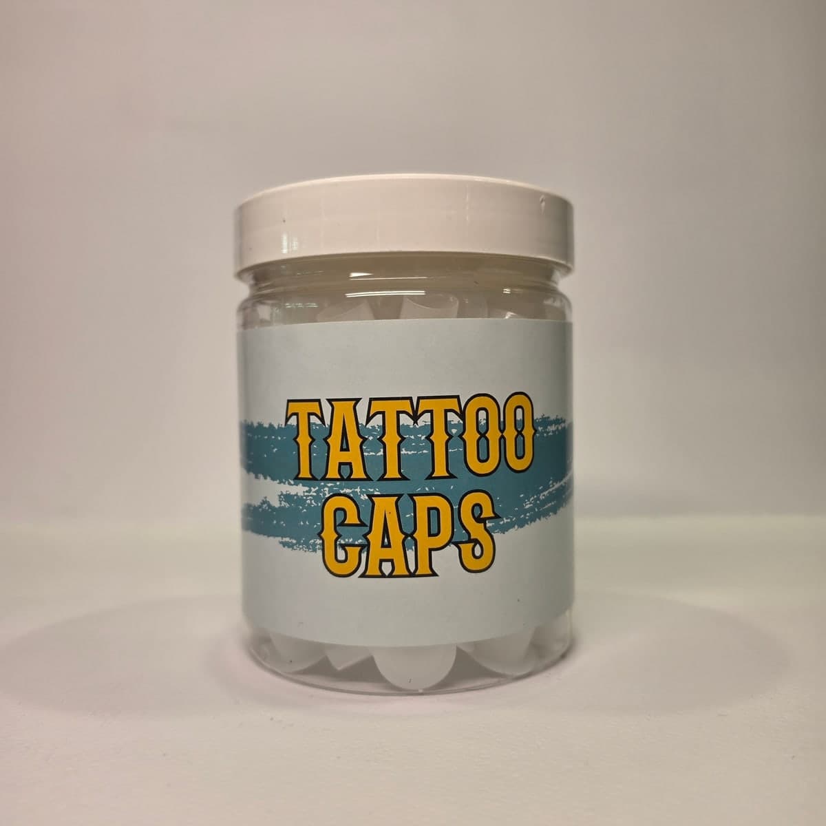 کپس جوهر تتو متوسط پایهدار — قوطی دربدار Tattoo Caps