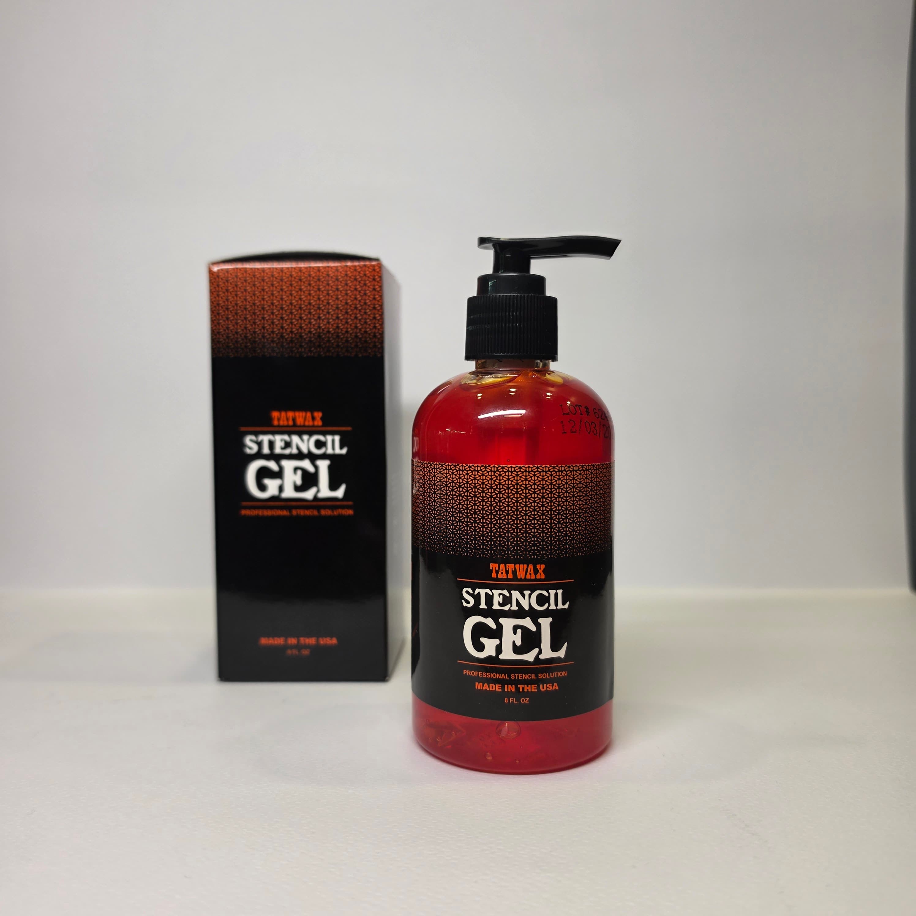 ژل استنسیل تتوکس — TATWAX Stencil Gel حجم ۲۴۰ میلیلیتر پمپدار